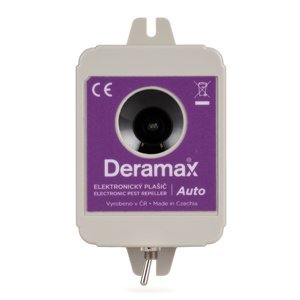 Deramax Auto - bateriový ultrazvukový odpuzovač kun a hlodavců