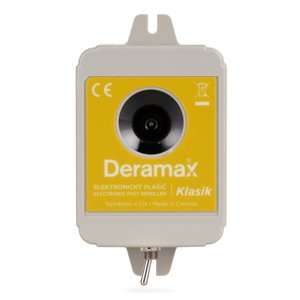 Deramax Klasik - bateriový ultrazvukový plašič kun a hlodavců na 300 m2