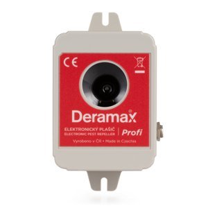 Deramax Profi - ultrazvukový plašič kun a hlodavců na 650 m2