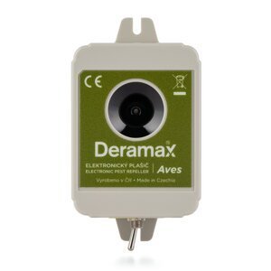 Deramax Aves - ultrazvukový plašič ptáků na 90 m2