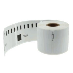 Tonery Náplně Kompatibilní etikety s Dymo 99017, 12mm x 50mm, bílé, role