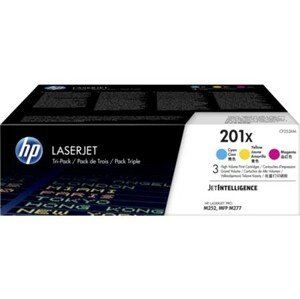 Toner HP LaserJet CF401X-CF403X, CMY pack, 201X