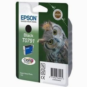 Tonery Náplně Zásobník Epson T0791, C13T07914010 (Černý)