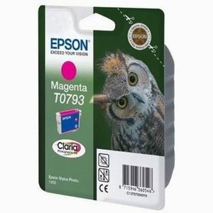 Tonery Náplně Zásobník Epson T0793, C13T07934010 (Purpurový)