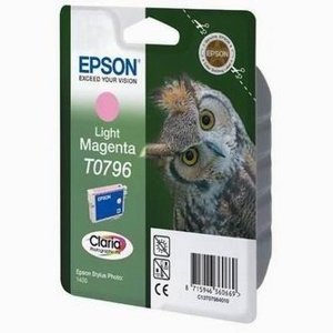 Tonery Náplně Zásobník Epson T0796, C13T07964010 (Světle purpurová)