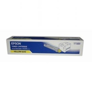 Tonery Náplně Toner Epson S050242, C13S050242 (Žlutý)