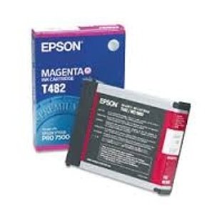 Tonery Náplně Zásobník Epson T482, C13T482011 (Purpurová)