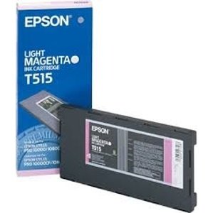 Tonery Náplně Zásobník Epson T515, C13T515011 (Světle purpurová)