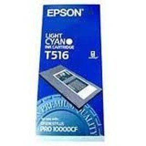 Tonery Náplně Zásobník Epson T516, C13T516011 (Světle azurová)