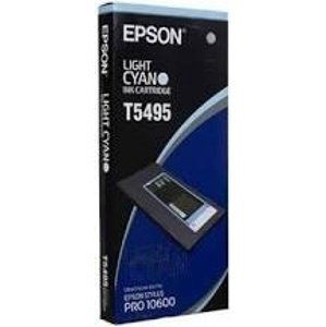 Zásobník Epson T5495, C13T549500 (Světle azurová) - originální