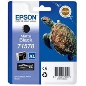 Tonery Náplně Zásobník Epson T1578, C13T15784010 ( Matně černý)