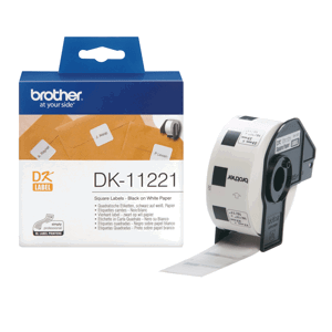 Brother DK-11221 '(papírové / čtvercové, 23 mm - 1000 ks)'