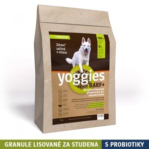 2kg Yoggies BARF+ příloha k syrovému masu, granule lisované za studena s probiotiky