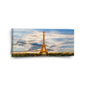 Obraz Eiffel Tower 3 - 110x50 cm