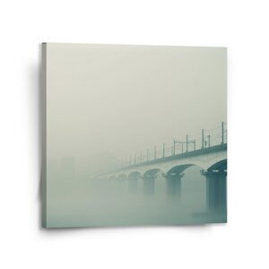 Obraz Železniční most - 110x110 cm