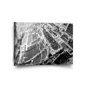 Obraz Rozbité sklo - 120x80 cm