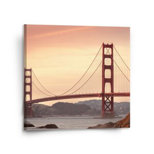 Obraz Golden Gate 2 - 110x110 cm