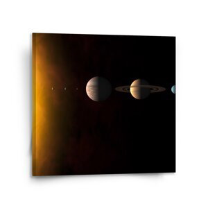 Obraz Planety - 110x110 cm