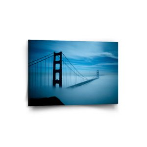 Obraz Golden Gate 3 - 90x60 cm