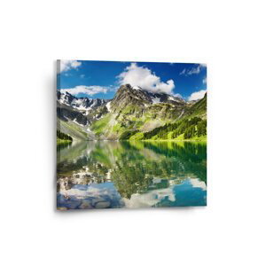 Obraz Odraz hor na jezeře - 50x50 cm