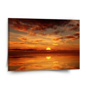 Obraz Oranžové slunce - 150x110 cm