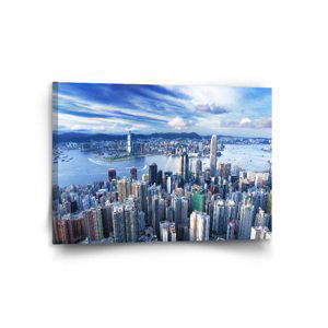 Obraz Město s mrakodrapy - 120x80 cm
