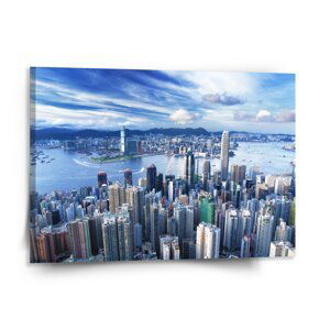 Obraz Město s mrakodrapy - 150x110 cm