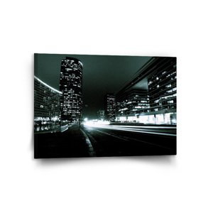 Obraz Noční ulice - 120x80 cm