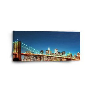 Obraz Rozsvícený most 2 - 110x50 cm