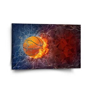 Obraz Basketbalový míč - 120x80 cm