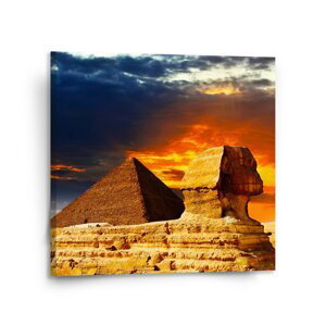 Obraz Pyramidy - 110x110 cm