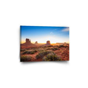Obraz Skály v poušti 2 - 60x40 cm