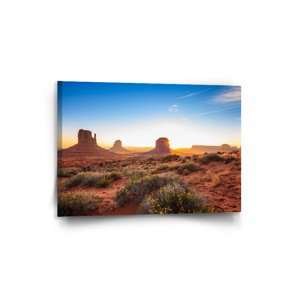 Obraz Skály v poušti 2 - 90x60 cm