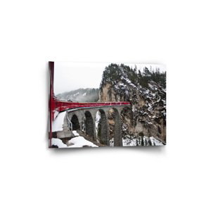 Obraz Vlak na mostě 2 - 60x40 cm