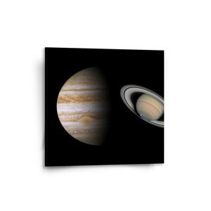 Obraz Planety a slunce - 50x50 cm