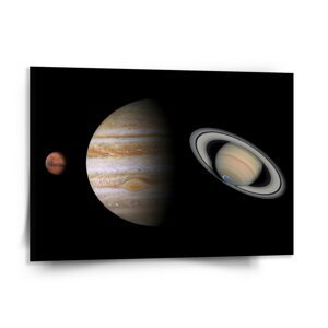 Obraz Planety a slunce - 150x110 cm