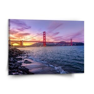 Obraz Golden Gate 5 - 150x110 cm