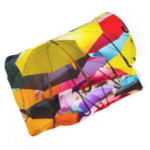 Deka Deštníky - 150x120 cm