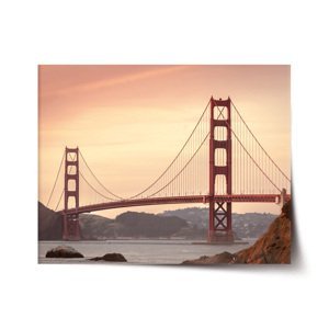 Plakát Golden Gate 2 - 60x40 cm