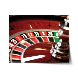 Plakát Ruleta - 60x40 cm