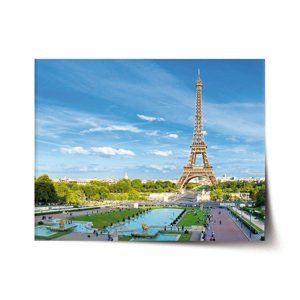 Plakát Eiffel Tower 5 - 120x80 cm
