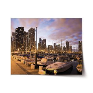 Plakát Městský přístav - 120x80 cm
