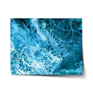 Plakát Magická modrá - 60x40 cm