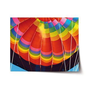 Plakát Horkovzdušný balon - 120x80 cm