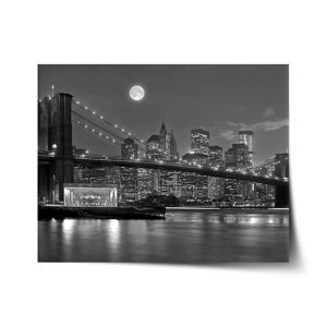 Plakát Noční New York 2 - 60x40 cm