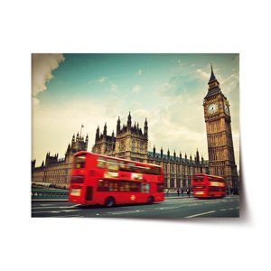 Plakát Londýn - 120x80 cm