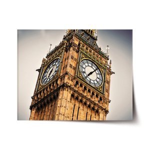 Plakát Clock tower - 90x60 cm