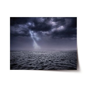 Plakát Bouře nad mořem - 120x80 cm