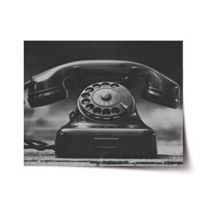 Plakát Starý telefon - 60x40 cm