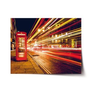 Plakát Noční Londýn - 60x40 cm